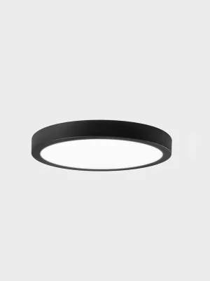 Akce DISC SLIM stropní svítidlo černá 12 W 3000K 1-10V - KOHL-Lighting