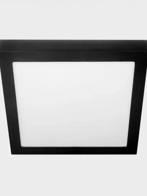 Akce DISC SLIM SQ stropní svítidlo černá 36 W 4000K nestmívatelné - KOHL-Lighting