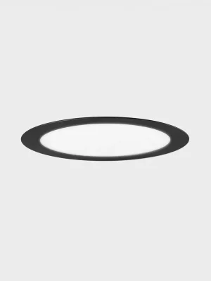 Akční Cena DISC zapuštěné svítidlo s rámečkem černá 20 W 4000K 1-10V - KOHL-Lighting
