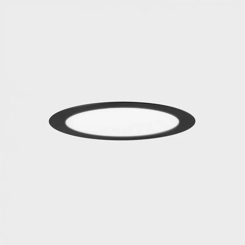 Akční Cena DISC zapuštěné svítidlo s rámečkem černá 20 W 4000K 1-10V - KOHL-Lighting