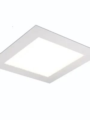 Akce Zápustné svítidlo DISC hranaté bílé LED 20W 3000K 225x225mm hranaté - KOHL-Lighting (starý kód: KHL K50212.W.3K)