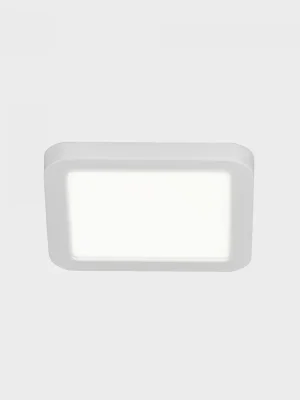 Akce DISC SLIM SQ zapuštěné svítidlo s rámečkem bílá 24 W 4000K PUSH - KOHL-Lighting