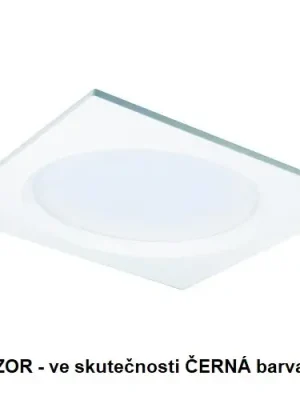 Zápustné svítidlo LACUS SQUARE BLACK LED IP44 15W 3000K 1470lm 155x155mm - KOHL-Lighting Omezená Nabídka