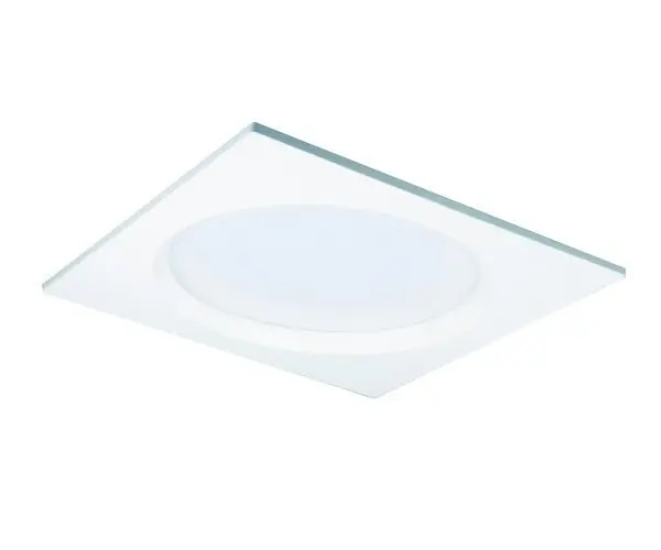Finální Výprodej Zápustné svítidlo LACUS SQUARE WHITE LED IP44 15W 3000K 1470lm 155x155mm - KOHL-Lighting