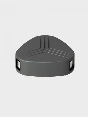 Nízká Cena PRISMA TRE nástěnné svítidlo tmavě šedá 7 W 3000K nestmívatelné - KOHL-Lighting