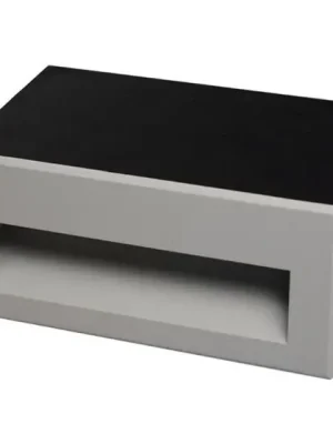 Zápustné venkovní nástěnné svítidlo MAILBOx černé LED 3,8W 3000K 137x87mm hranaté - KOHL-Lighting (starý kód: KHL K52100.BK) Oblíbený