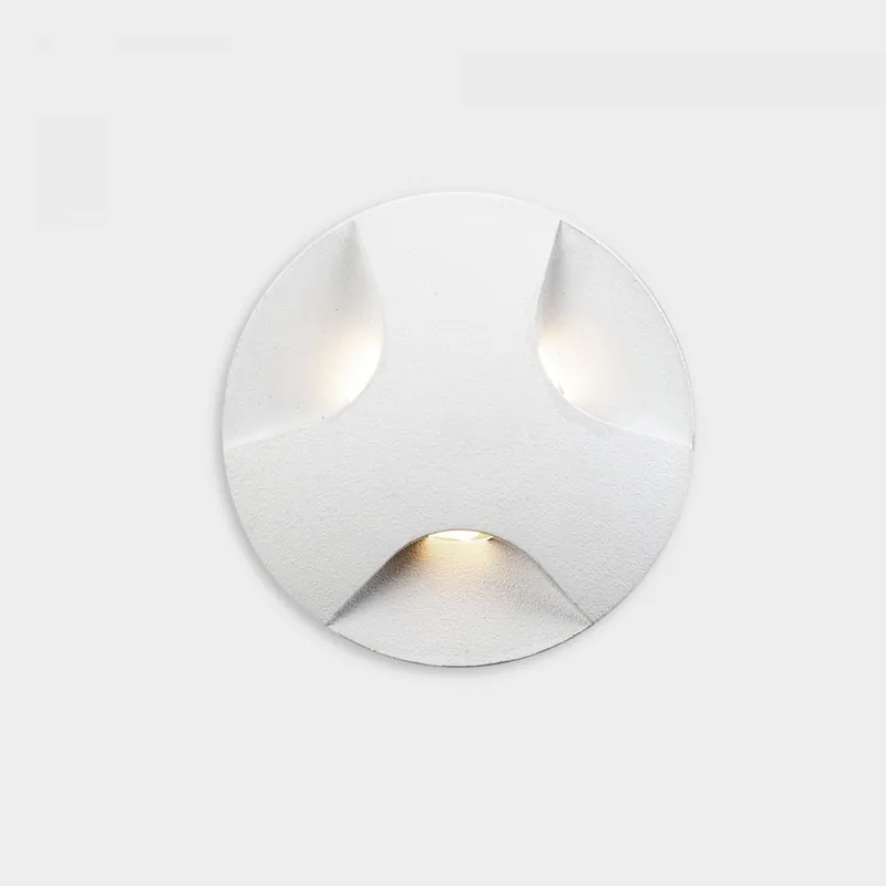 ONIK TRE IP65 zapuštěné svítidlo do zdi pr. 47 mm bílá 3 W CRI >80 3000K Non-Dimm - KOHL-Lighting Nejlepší Cena