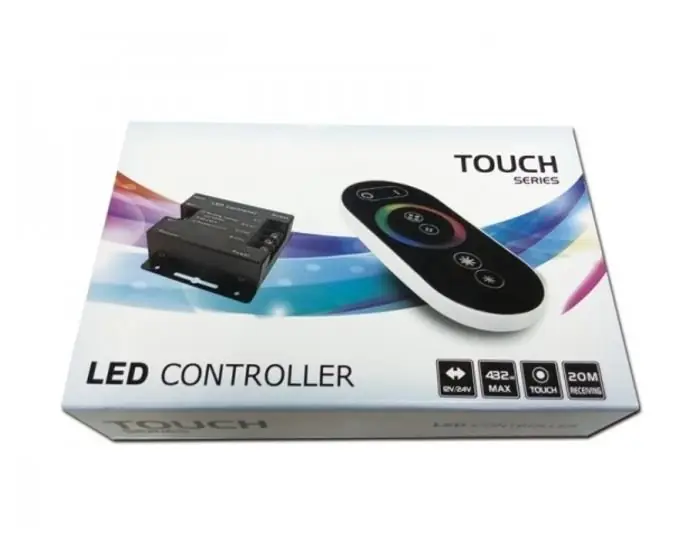 ACRGB   Dálkové ovládání RGB 144W(12V) 288W(24V) 83x79mm - KOHL-Lighting Doprava Zdarma