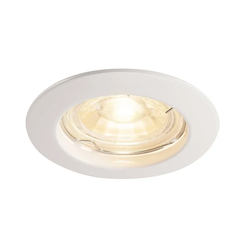 Značkový PIKA svítidlo k zabudování do stropu QPAR51 pevné bílé max. 50W - BIG WHITE (SLV)