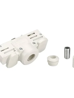 ADAPTÉR závěsnéHO SVÍTIDLA, pro vysokonapěťovou 3fázovou proudovou sběrnici, dopravní bílá, vč. montážního příslušenství - BIG WHITE (SLV) Levný