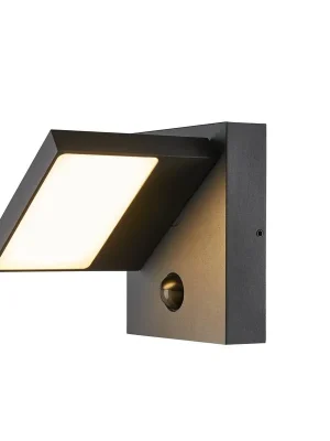 ABRIDOR SENSOR Outdoor, nástěnné LED svítidlo, IP55, antracitové, 3000/4000K - BIG WHITE (SLV) Must-Have