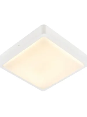 AINOS SQUARE Outdoor, nástěnné a stropní LED svítidlo, bílé, spínač CCT 3000/4000K - BIG WHITE (SLV) Doprava Zdarma