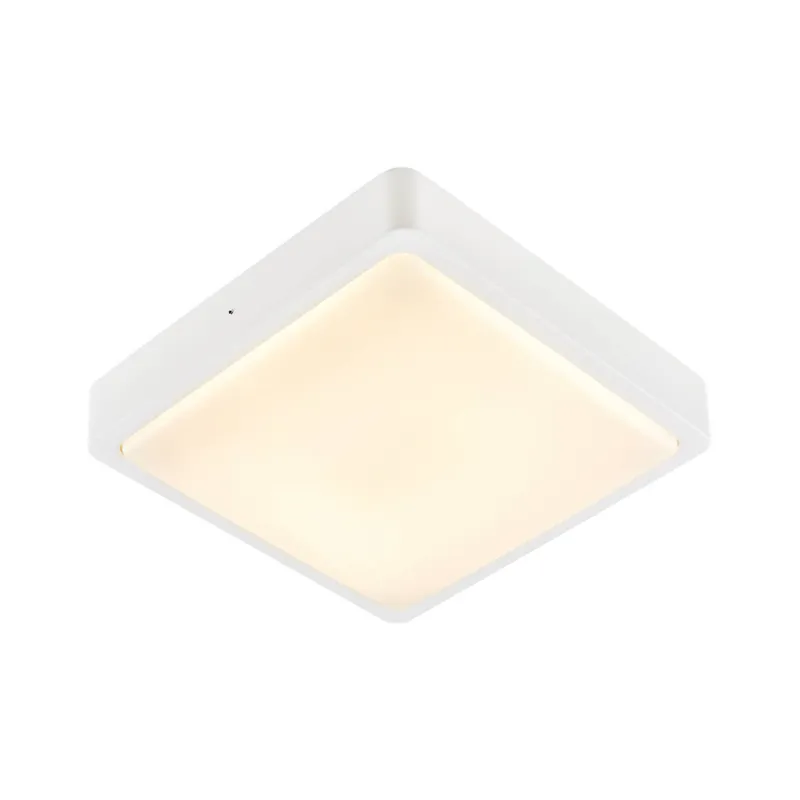 AINOS SQUARE Outdoor, nástěnné a stropní LED svítidlo, bílé, spínač CCT 3000/4000K - BIG WHITE (SLV) Doprava Zdarma
