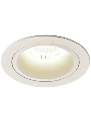 Značkový UKONČENA VÝROBA NUMINOS® DL M vnitřní LED zápustné stropní svítidlo bílá/bílá 4000 K 20° včetně listových pružin - BIG WHITE (SLV)