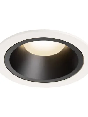 Akce UKONČENA VÝROBA NUMINOS® DL L vnitřní LED zápustné stropní svítidlo bílá/černá 3000 K 40° - BIG WHITE (SLV)
