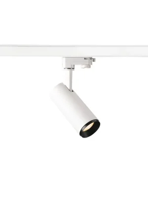 3~ NUMINOS® PHASE S 3fázové systémové svítidlo bílá/černá 2700 K 60° - BIG WHITE (SLV) Ověřený