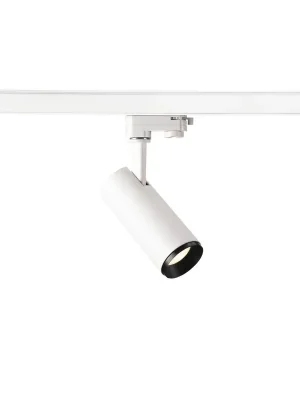 3~ NUMINOS® PHASE S 3fázové systémové svítidlo bílá/černá 4000 K 60° - BIG WHITE (SLV) Aktuální