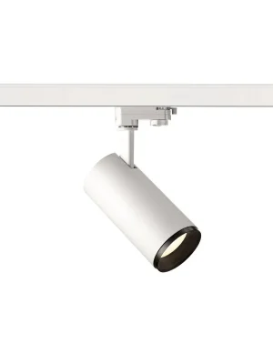 3~ NUMINOS® PHASE M 3fázové systémové svítidlo bílá/černá 4000 K 24° - BIG WHITE (SLV) Značkový