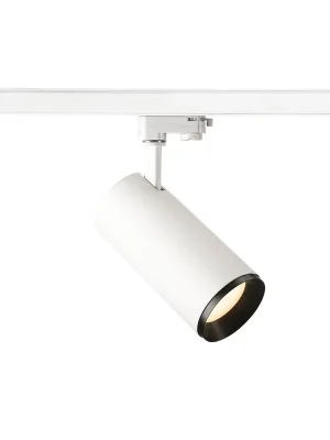 3~ NUMINOS® PHASE L 3fázové systémové svítidlo bílá/černá 3000 K 60° - BIG WHITE (SLV) Pouze Dnes