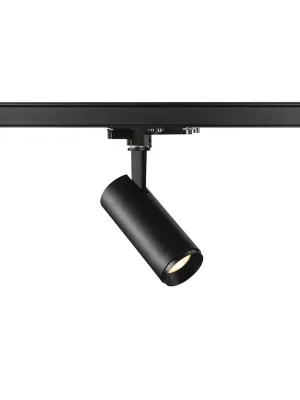 3~ NUMINOS® DALI S 3fázové systémové svítidlo černá/černá 3000 K 24° - BIG WHITE (SLV) Značkový