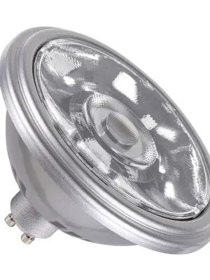 Nejlepší Cena QPAR111 GU10 LED světelný zdroj stříbrný 12,5 W 2700 K CRI 90 10° - BIG WHITE (SLV)