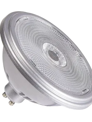 Nejlepší Volba QPAR111 GU10 LED světelný zdroj stříbrný 12,5 W 2700 K CRI 90 60° - BIG WHITE (SLV)