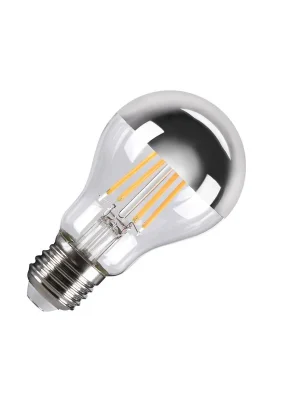 A60 E27 Mirrorhead LED světelný zdroj chromový 7,5 W 2700 K CRI 90 180° - BIG WHITE (SLV) Rychlé Dodání