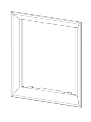 ROMOTOP Rámek D2L RAM04N krycí polohluboký Aktuální
