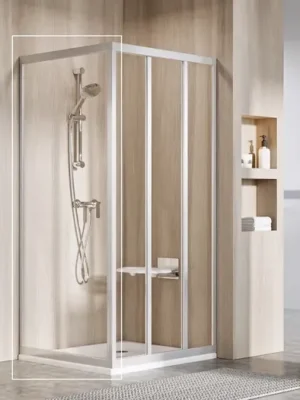 RAVAK pevná stěna APSS-75 198 satin+transparent Rychlé Dodání