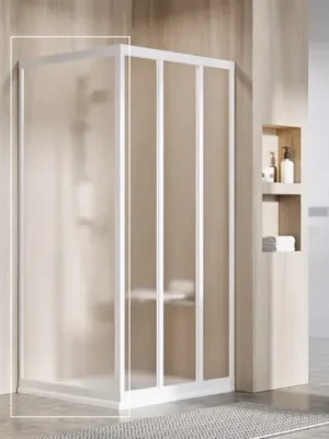 Výprodej RAVAK pevná stěna APSS-80 198 bílá+grape