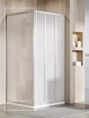 Originální RAVAK pevná stěna APSS-90 198 satin+pearl