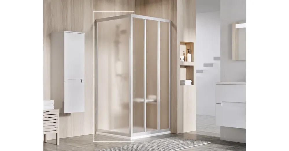 RAVAK pevná stěna APSS-90 198 satin+grape Akční Cena