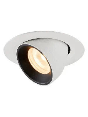 Akce UKONČENA VÝROBA NUMINOS® GIMBLE XS zápustné stropní svítidlo bílé/černé 2700 K 20° - BIG WHITE (SLV)