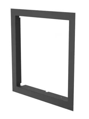 Zlevněný HS Flamingo Krycí rámeček krbové vložky FLAMINGO S5, 46 mm, černý