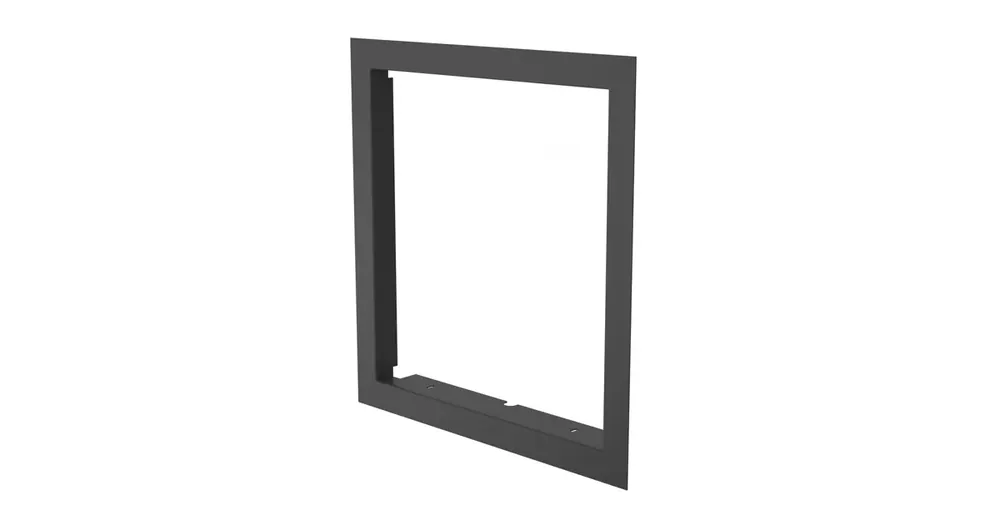 Zlevněný HS Flamingo Krycí rámeček krbové vložky FLAMINGO S5, 46 mm, černý