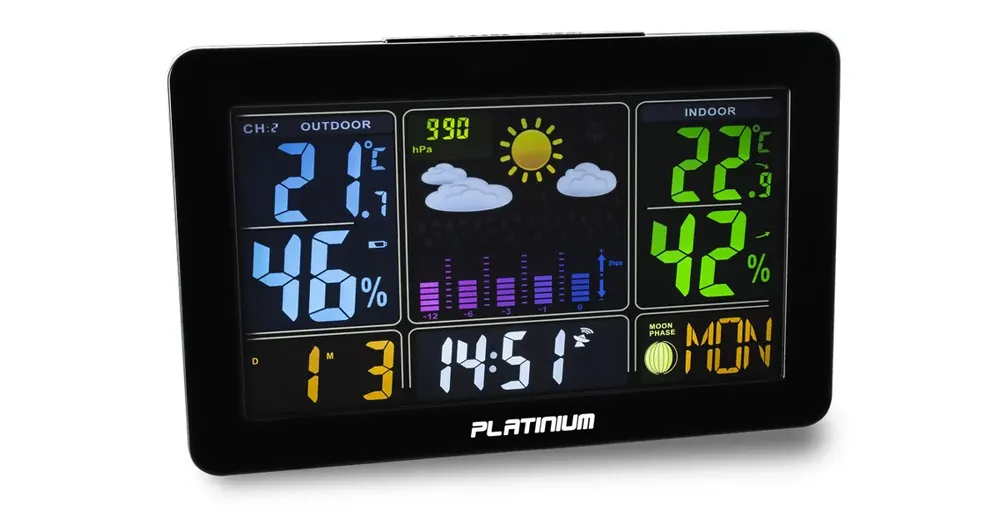 Cenový Hit Platinium Bezdrátová meteostanice SUN