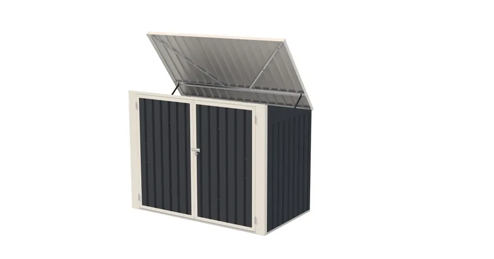 Vrácení Zdarma Přístřešek na popelnice HORY B 1,75 m2 antracit IWH-10230031