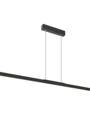 Zlevněný ONE LINEAR 140 PHASE up/down závěsné svítidlo černé 35 W 2700/3000 K - BIG WHITE (SLV)