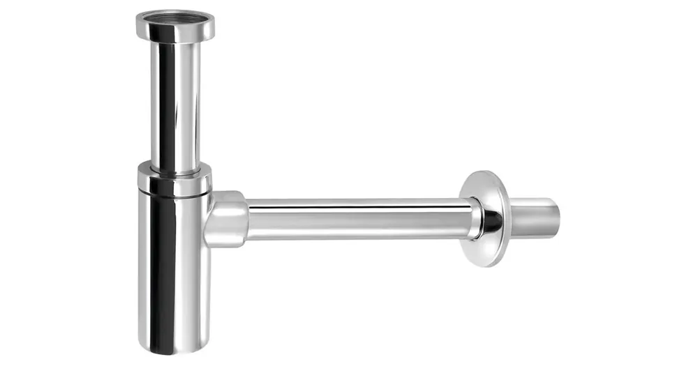 Akce SAPHO Umyvadlový sifon 5/4", odpad 32mm, kulatý, chrom