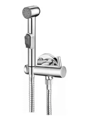 Značkový AQUALINE Nástěnný ventil s ruční bidetovou sprškou, chrom