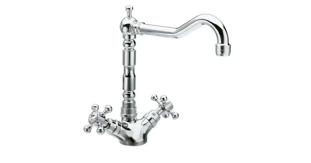 Akce SAPHO ANTEA stojánková dřezová baterie s retro hubicí, chrom