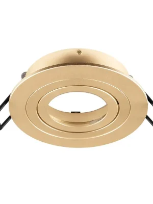 Zlevněný NEW TRIA® 75 kroužek pro vestavbu do stropu, D: 9,3 H: 2,6 cm, IP 20, růžové zlato - BIG WHITE (SLV)