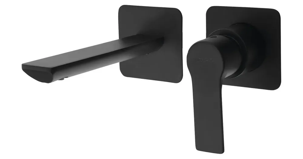 Zlevněný SAPHO PAX podomítková dvouprvková umyvadlová baterie, černá mat