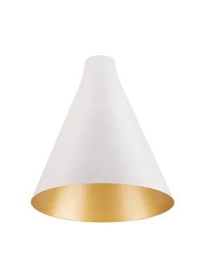 Značkový LALU® CONE 15 stínidlo svítidla, mix & match, V: 17 cm, bílá - BIG WHITE (SLV)
