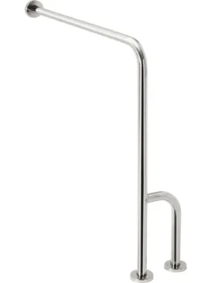 Akce SAPHO HANDICAP opěrné madlo PRAVÉ 800x850mm, nerez lesk