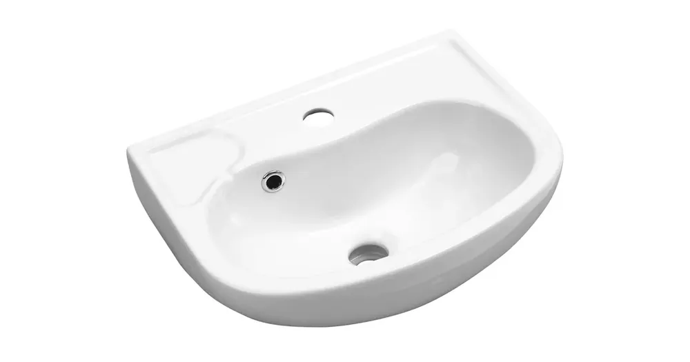 Značkový ISVEA Keramické umývátko 45x35cm, bílá