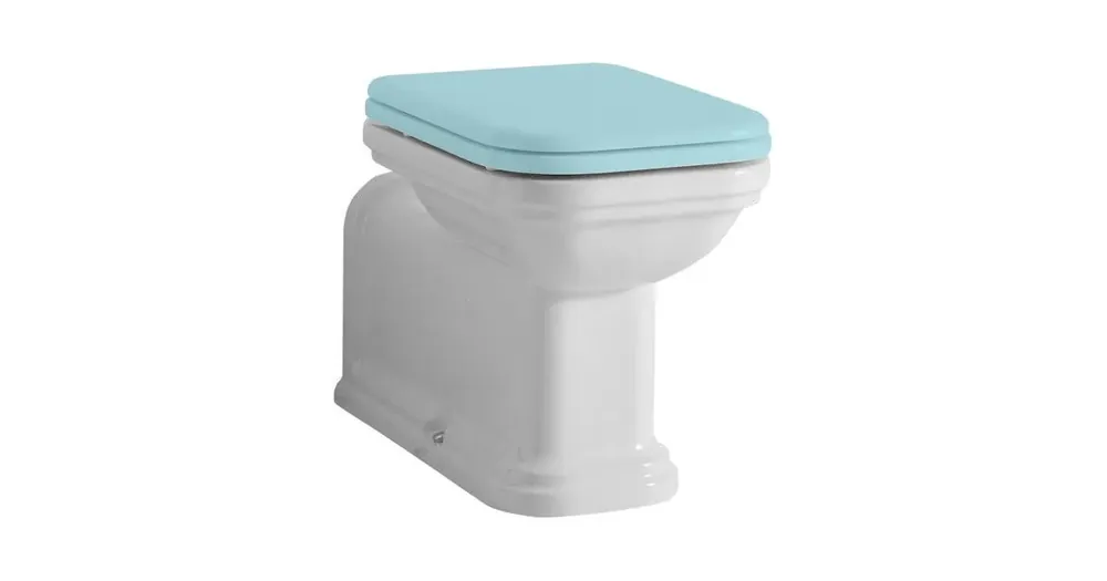 Akční Cena KERASAN WALDORF WC mísa stojící, 37x65cm, spodní/zadní odpad, bílá