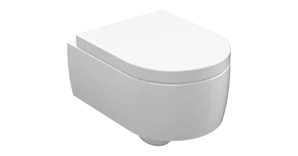 Akční Cena KERASAN FLO závěsná WC mísa, 36x50cm, bílá