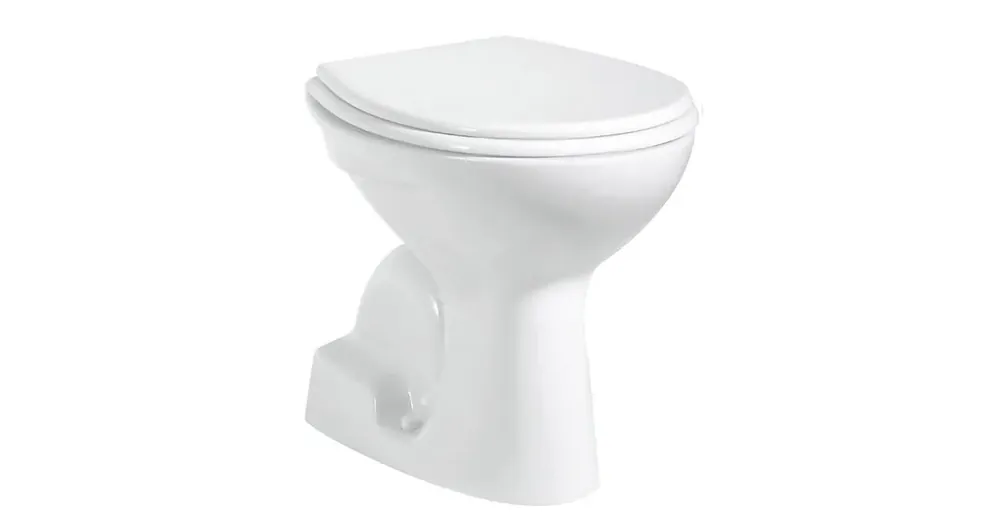 Zlevněný CREAVIT WC mísa stojící, 36x54cm, spodní odpad, bílá