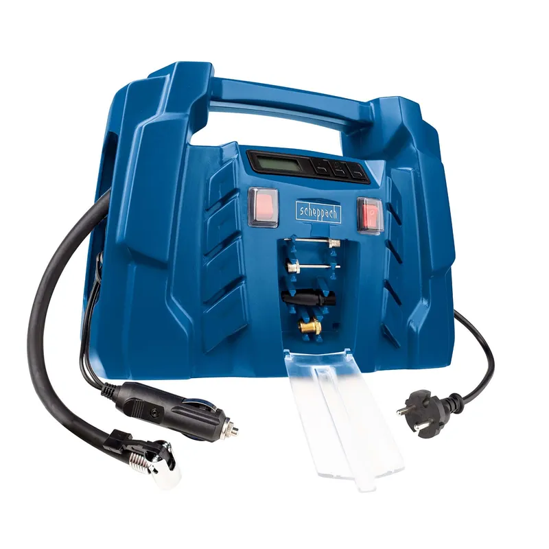 Finální Výprodej Scheppach Air Force 5 - bezolejový mobilní kompresor 8 bar na 12 V/230 V